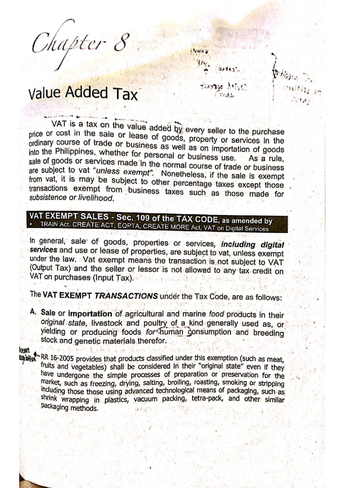 VAT Exempt Sales and Transactions: A Comprehensive Guide (TAX 101 ...