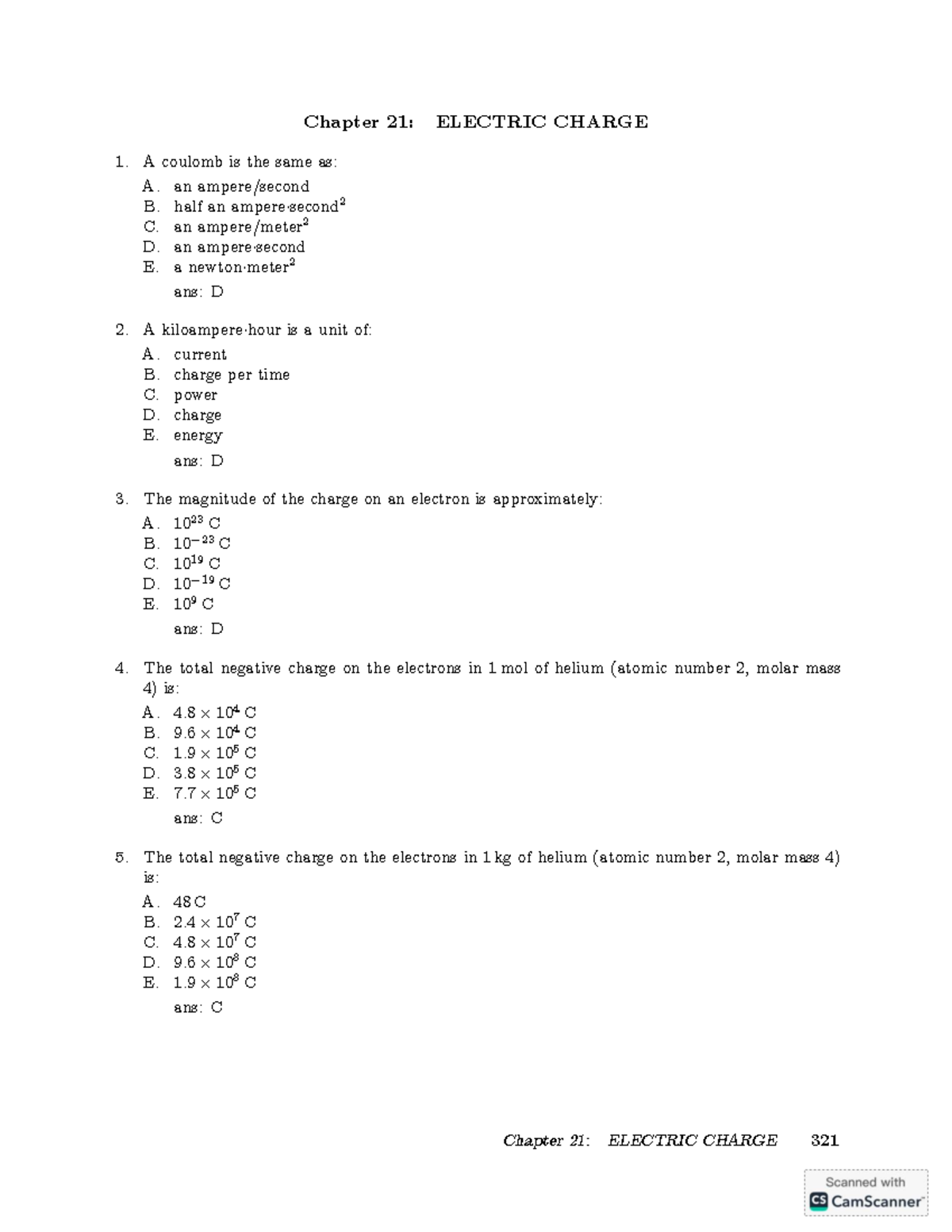 Chapter 21 and 22: Electric charge and electric fields notes - Studocu