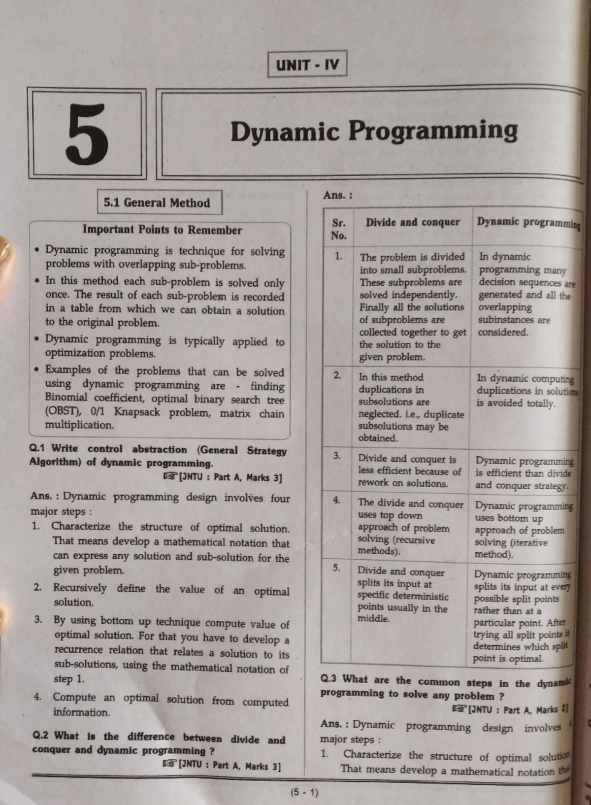 DAA: Important Concepts and Algorithms for Algorithm Analysis - Studocu