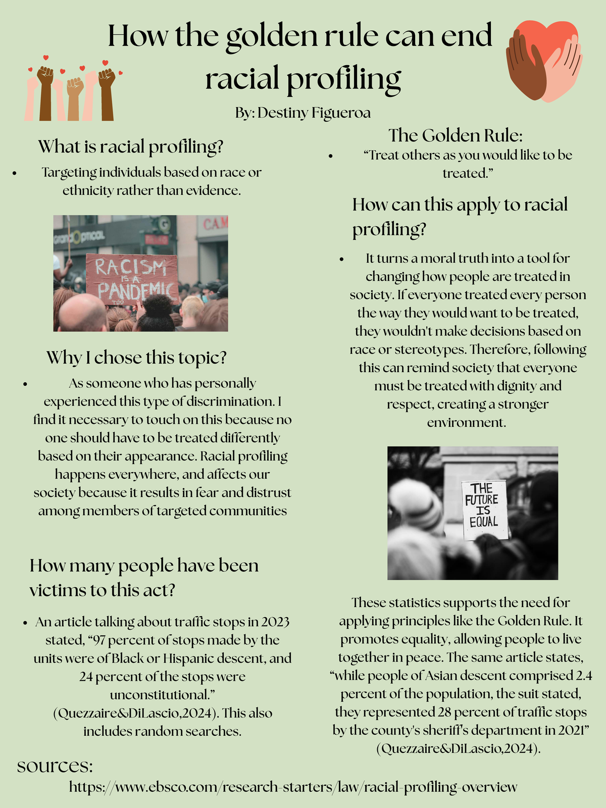 Applying the Golden Rule to Combat Racial Profiling: A Study - Studocu