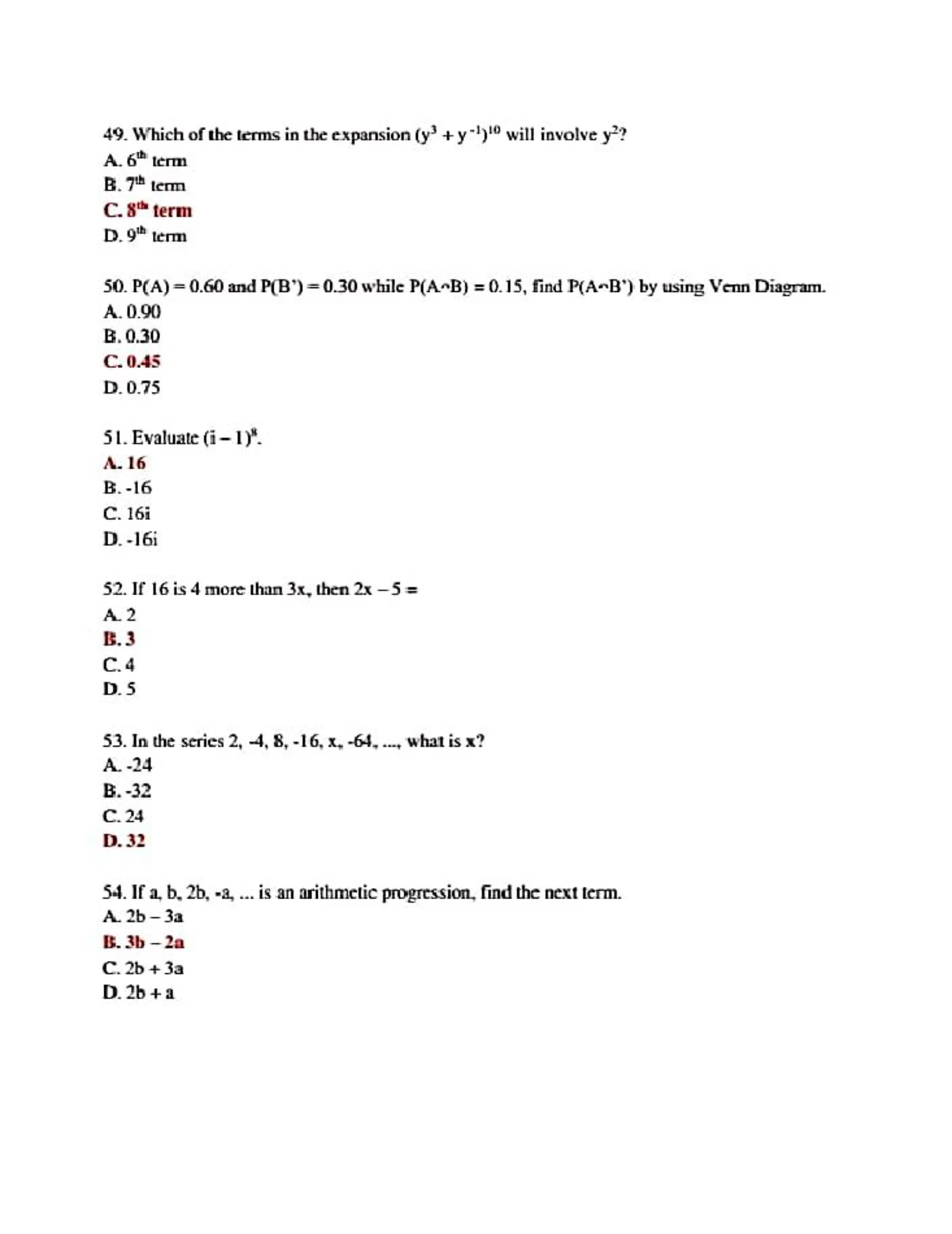MATH838 - Probability and Combinatorial Arrangements Study Guide - Studocu