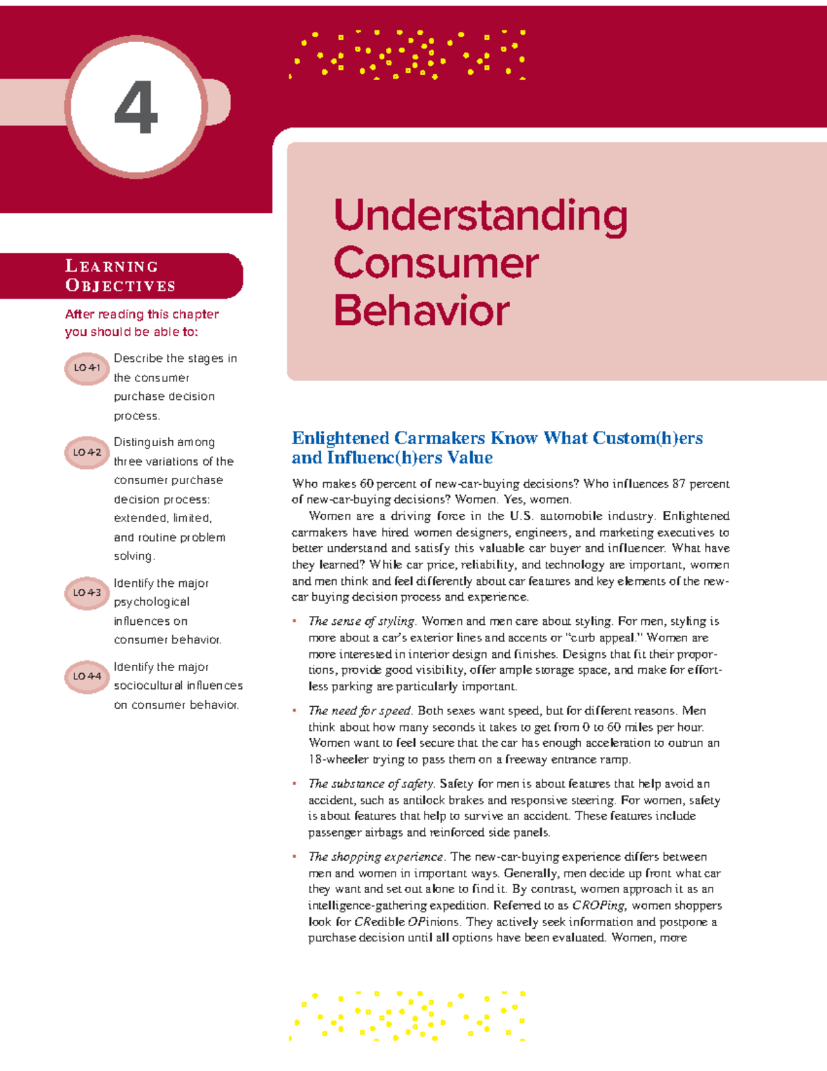 Reading Material - Consumer Behaviour - Module 1 - Understanding ...