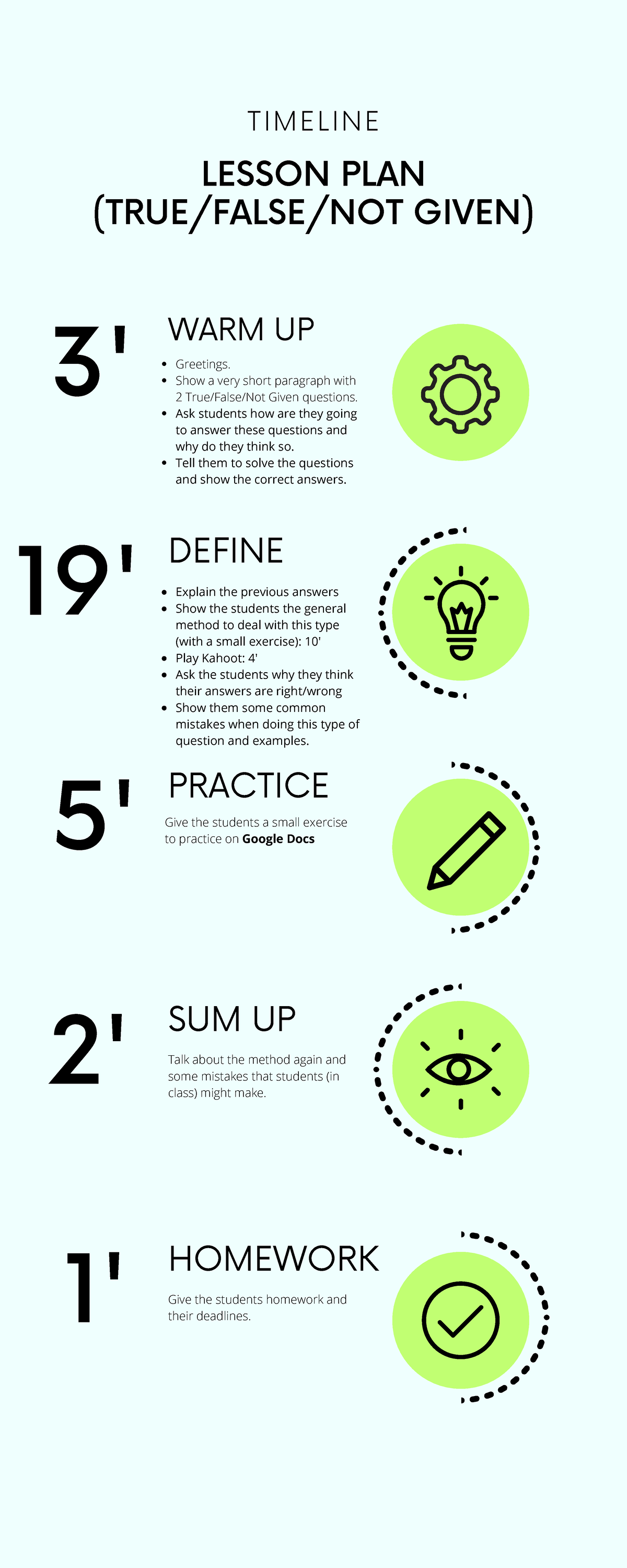 Lesson Plan - Nothing - WARM UP Greetings. Show a very short paragraph ...