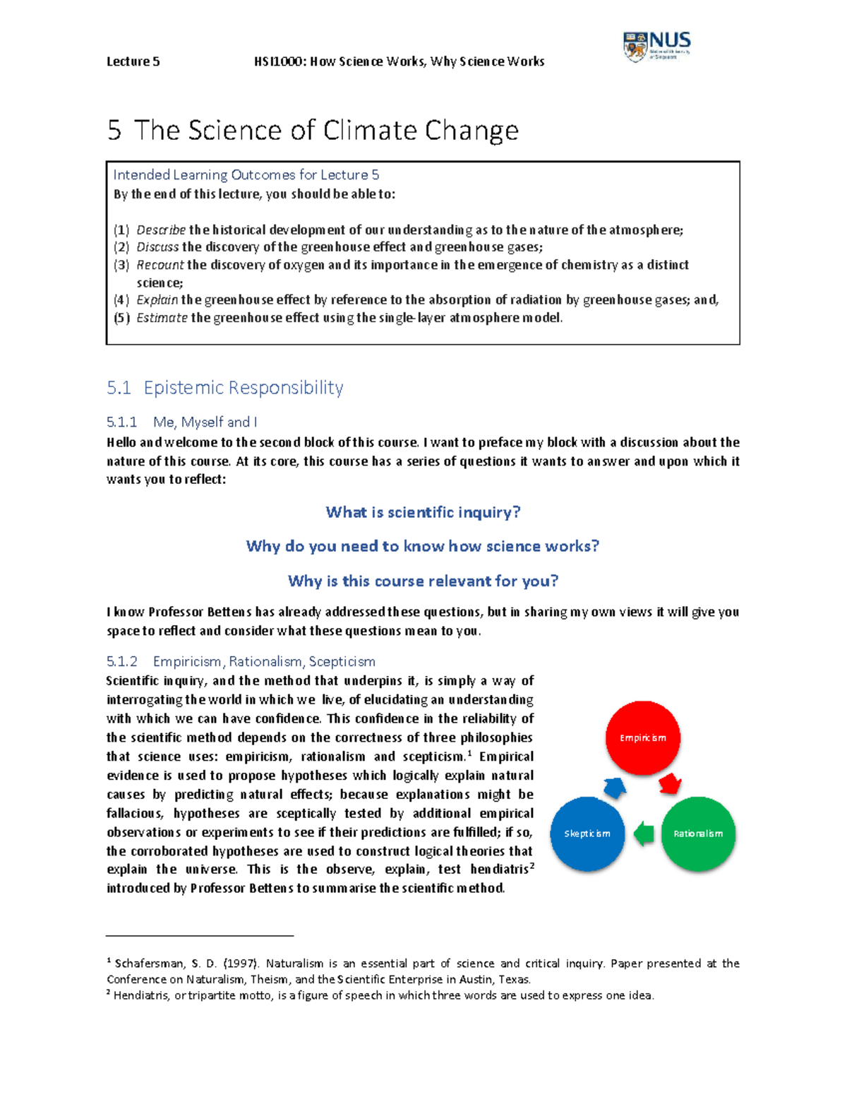 L05 Lecture 5: Understanding the Science of Climate Change - Studocu