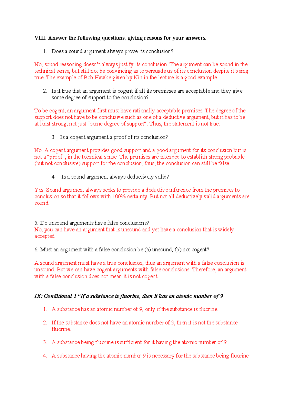 Critical Thinking Assignment 2: Exploration of Arguments and Validity ...