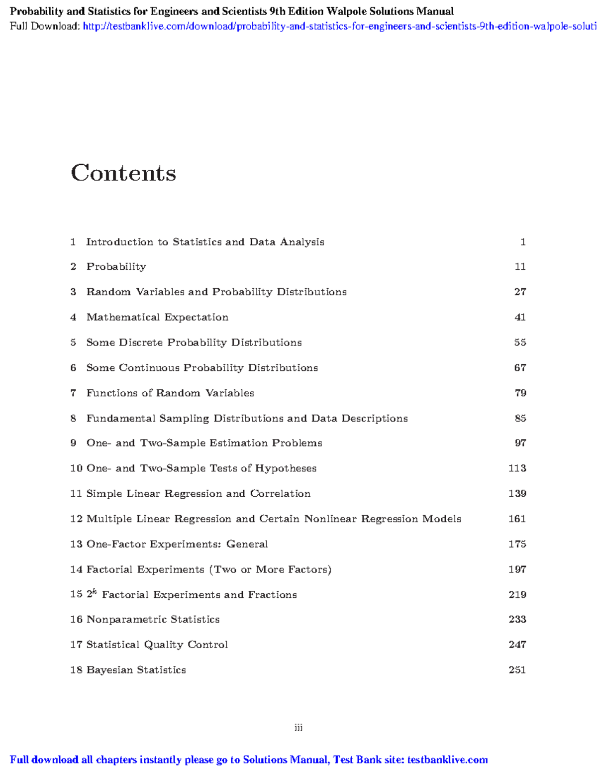 WALPOLE PROBABILITY AND STATISTICS FOR ENGINEERS AND SCIENTISTS 9TH EDITION PDF visual data 3