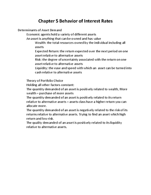 Chapter 15 Tools of Monetary Policy - Demand and supply in the Market ...