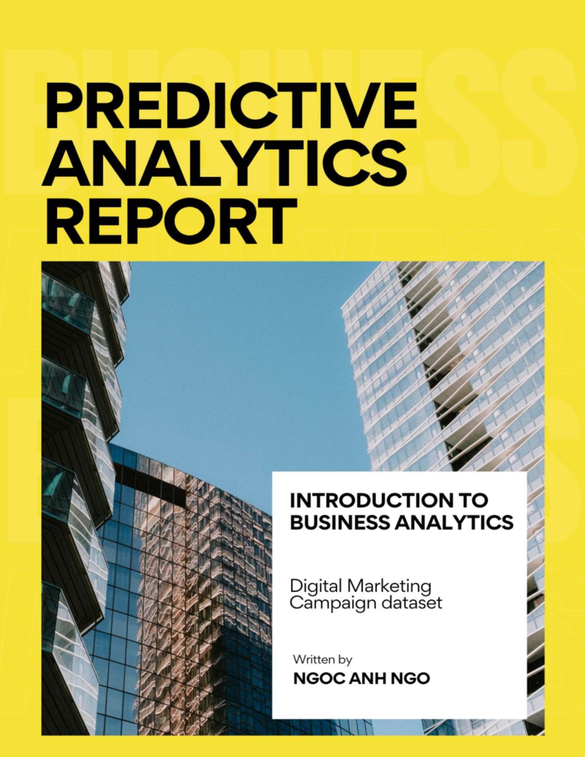 Business Analytics A3: Visualizations & Predictive Model Insights for ...