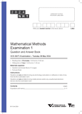 Practice materials for Studying Math Methods Unit 3 and 4 in VCE ...