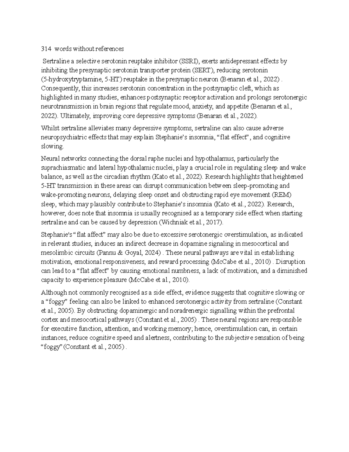 Advanced Pharmacology Assessment: Sertraline, Trastuzumab, and ...