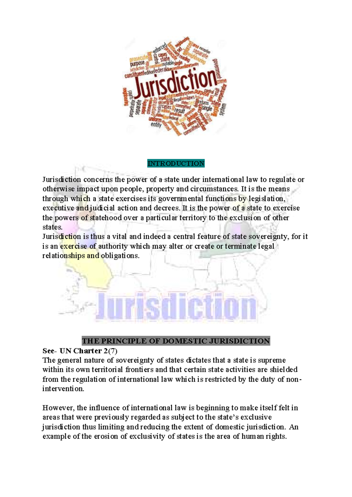 Jurisdiction - Law: Understanding State Power and International Law ...