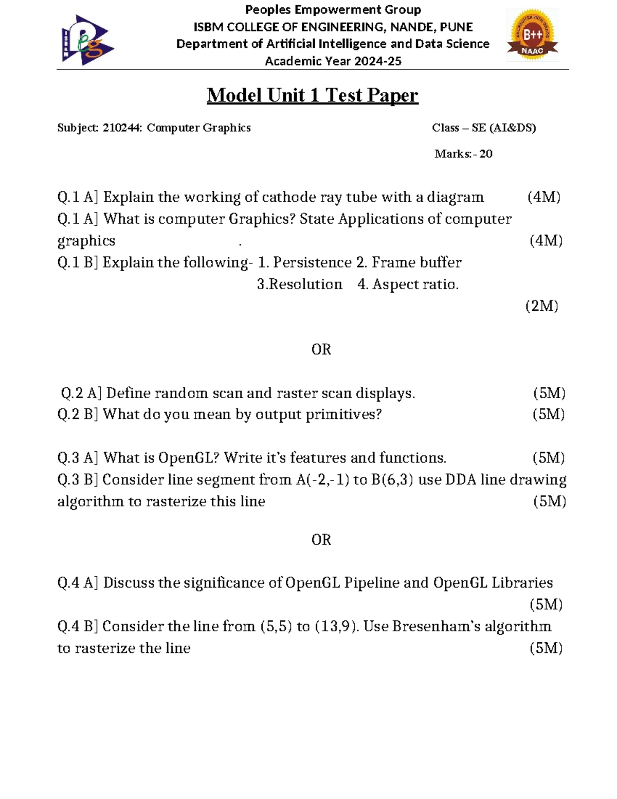 ASS 1.1 - Assignments - Computer Engineering - ASSIGNMENT 1. Subject ...