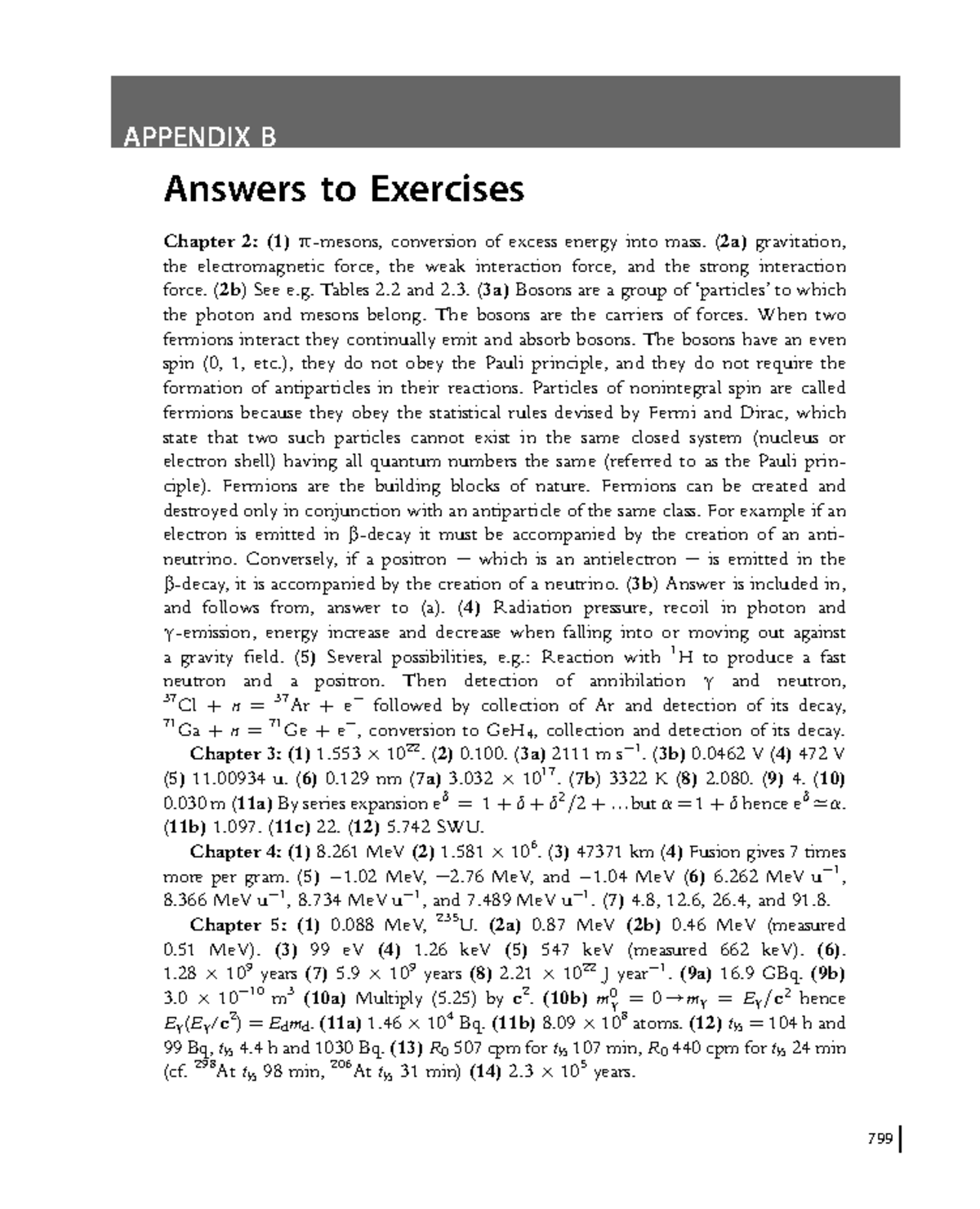 Solutions to Exercises: Appendix B for Physics Course - Studocu