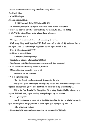 [Solved] phn tch nhng nguyn tc t chc sinh hot ng theo t tng H Ch Minh ...