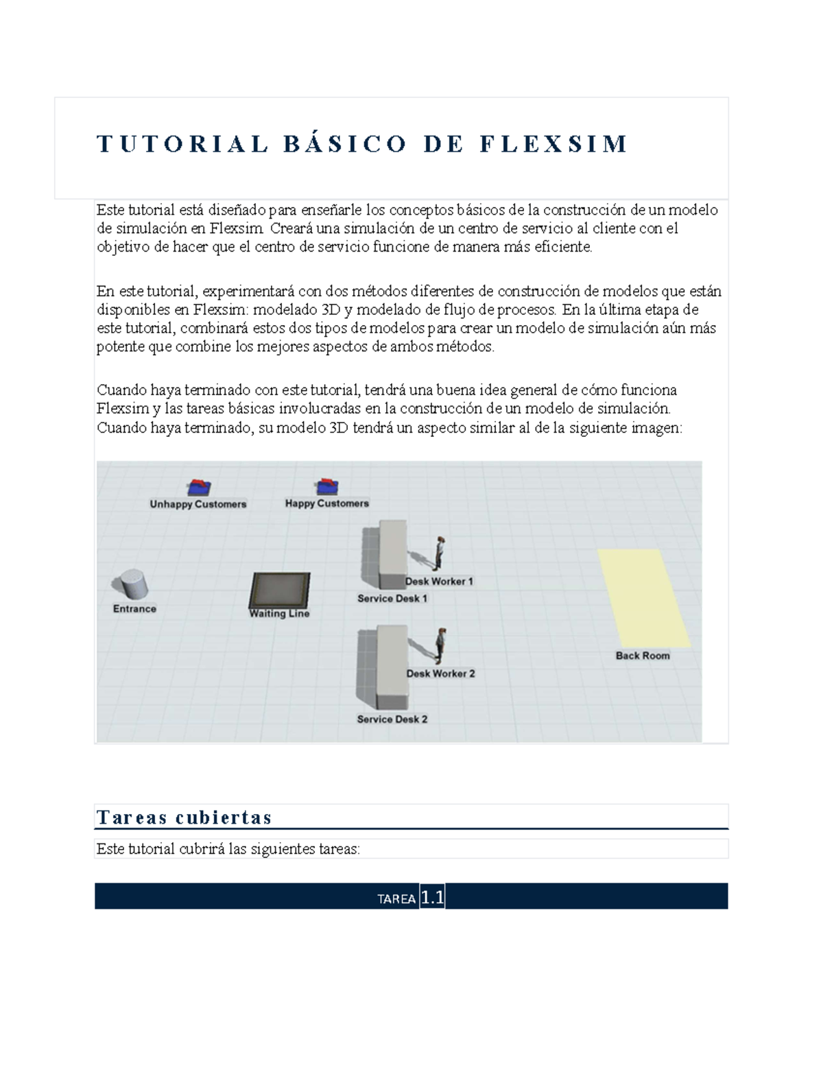 Tutorial Básico de Flexim: Simulación 3D y Flujo de Proceso - Studocu