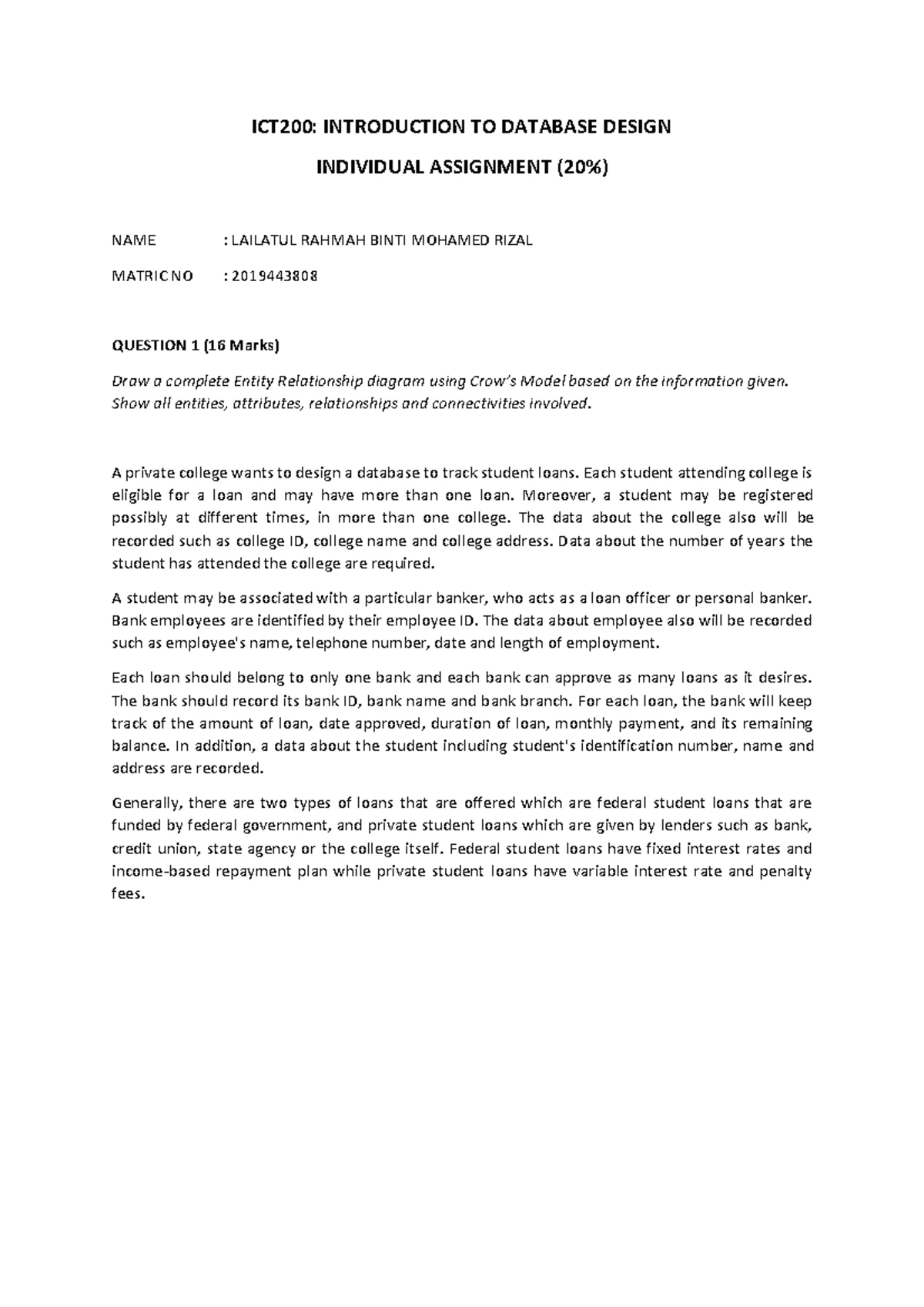 Enhancing OS Security: Individual Assignment CSC207 Insights - Studocu