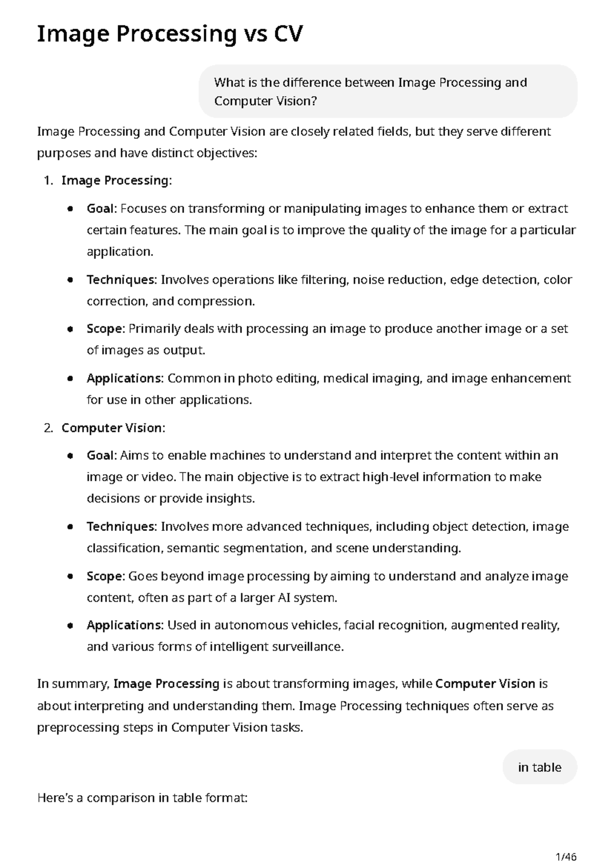 Image Processing vs Computer Vision: Distinct Objectives Explained ...