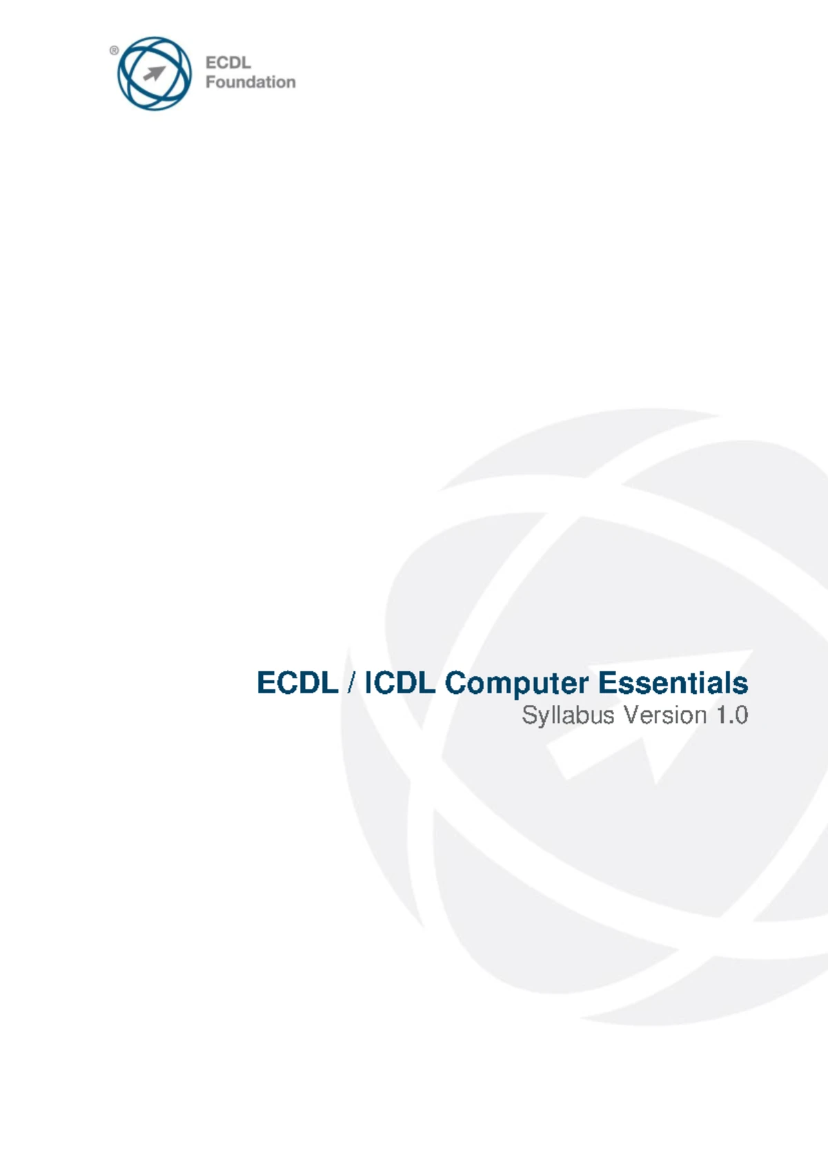 ECDL ICDL Presentation Syllabus V5.0 Overview and Skills Guide - Studocu