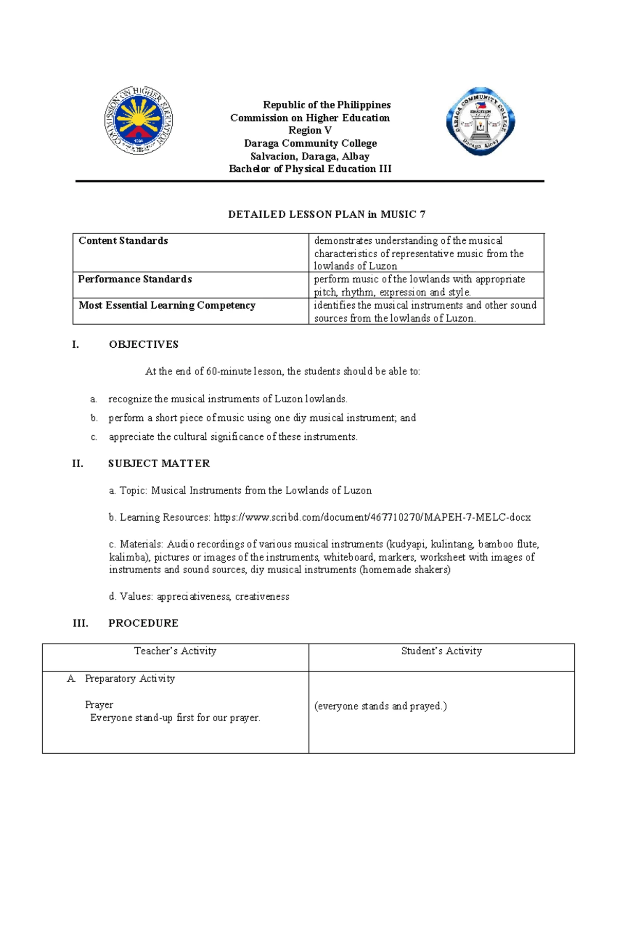 BCAED-DRAFT: Budget Proposal for Studio Recording at DCOMC September ...