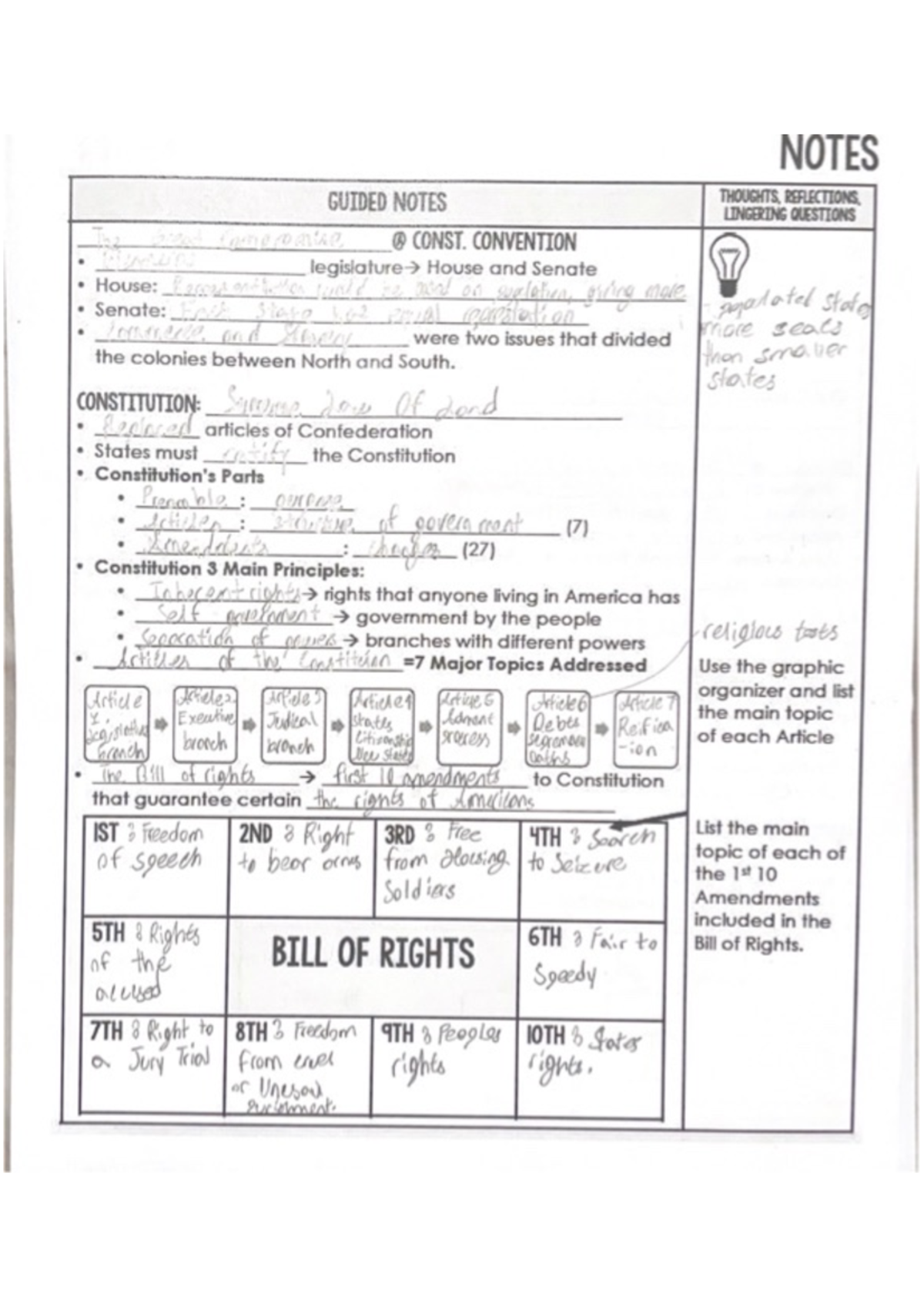 Final Exam Study Guide for Course ABC123: Constitution & Key Concepts ...