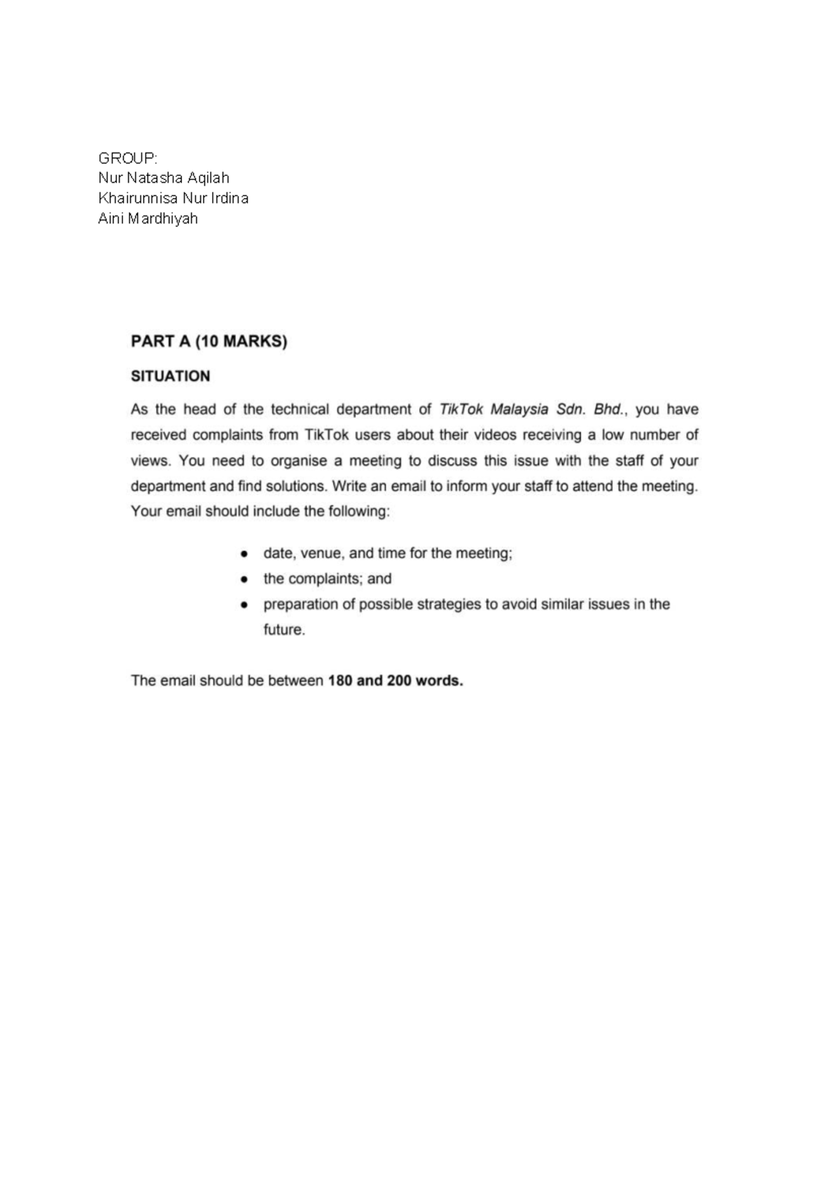 LCC501 - Meeting Agenda on User Complaints & Design Project - Studocu