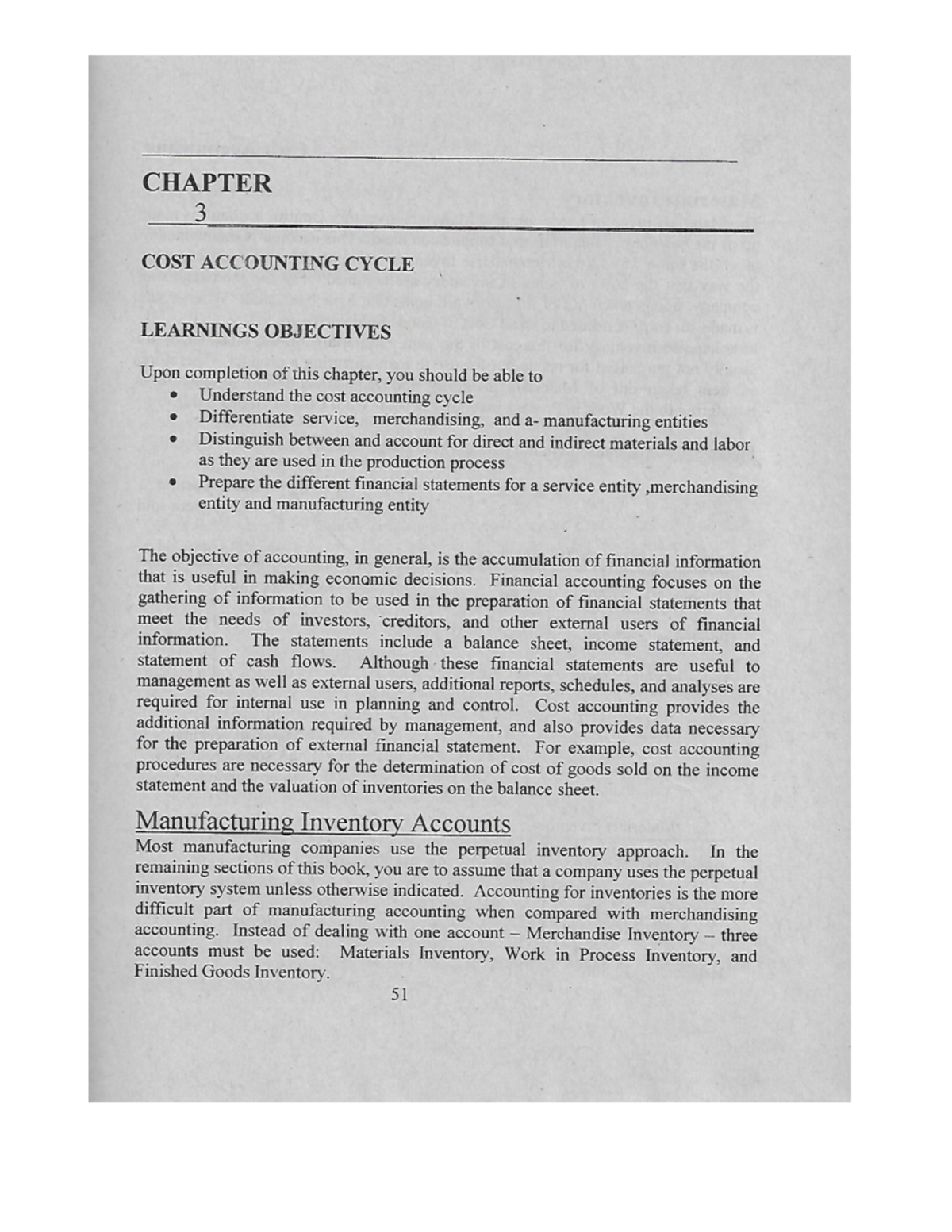 Ch03: Exploring the Cost Accounting Cycle Concepts - Studocu