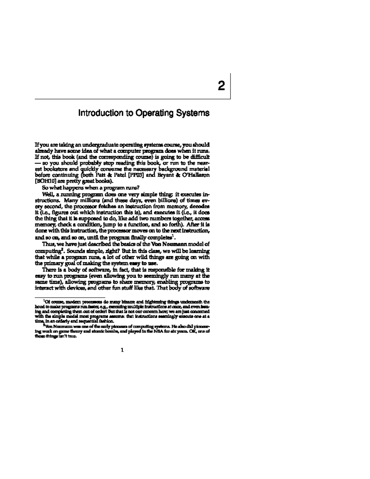 CS 7353: Introduction to Operating Systems - Key Concepts and Overview ...