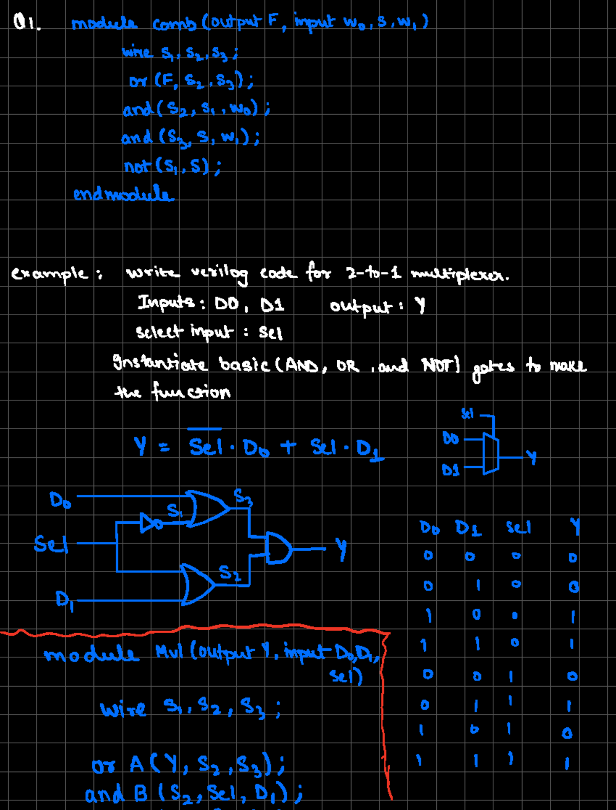 Verilog Tutorial: Module Design and FSM Implementation - Studocu