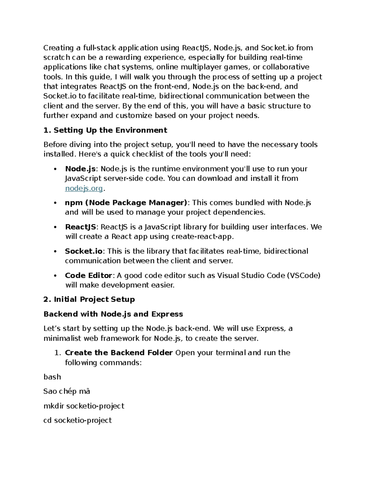 Temp - This is guideline to Socketio project - Creating a full-stack ...