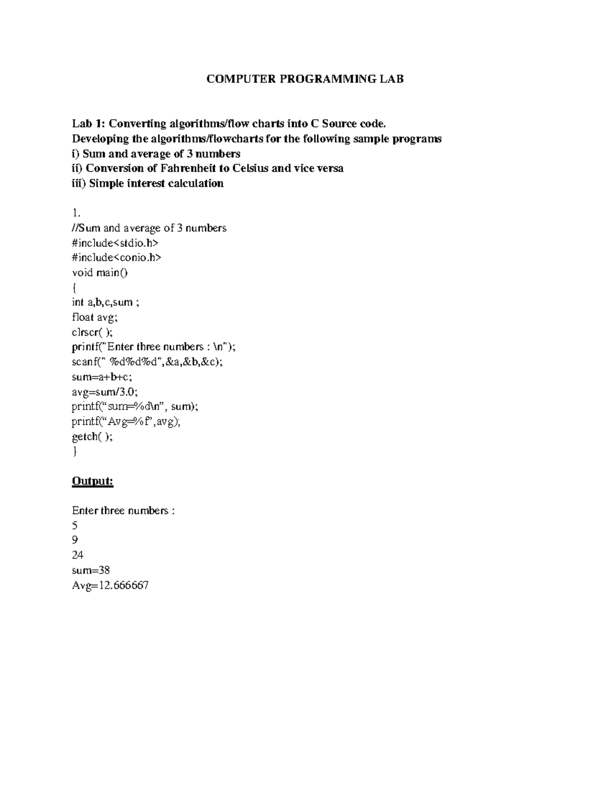 r23-cp-lab-manual-c-programming-exercises-and-solutions-studocu