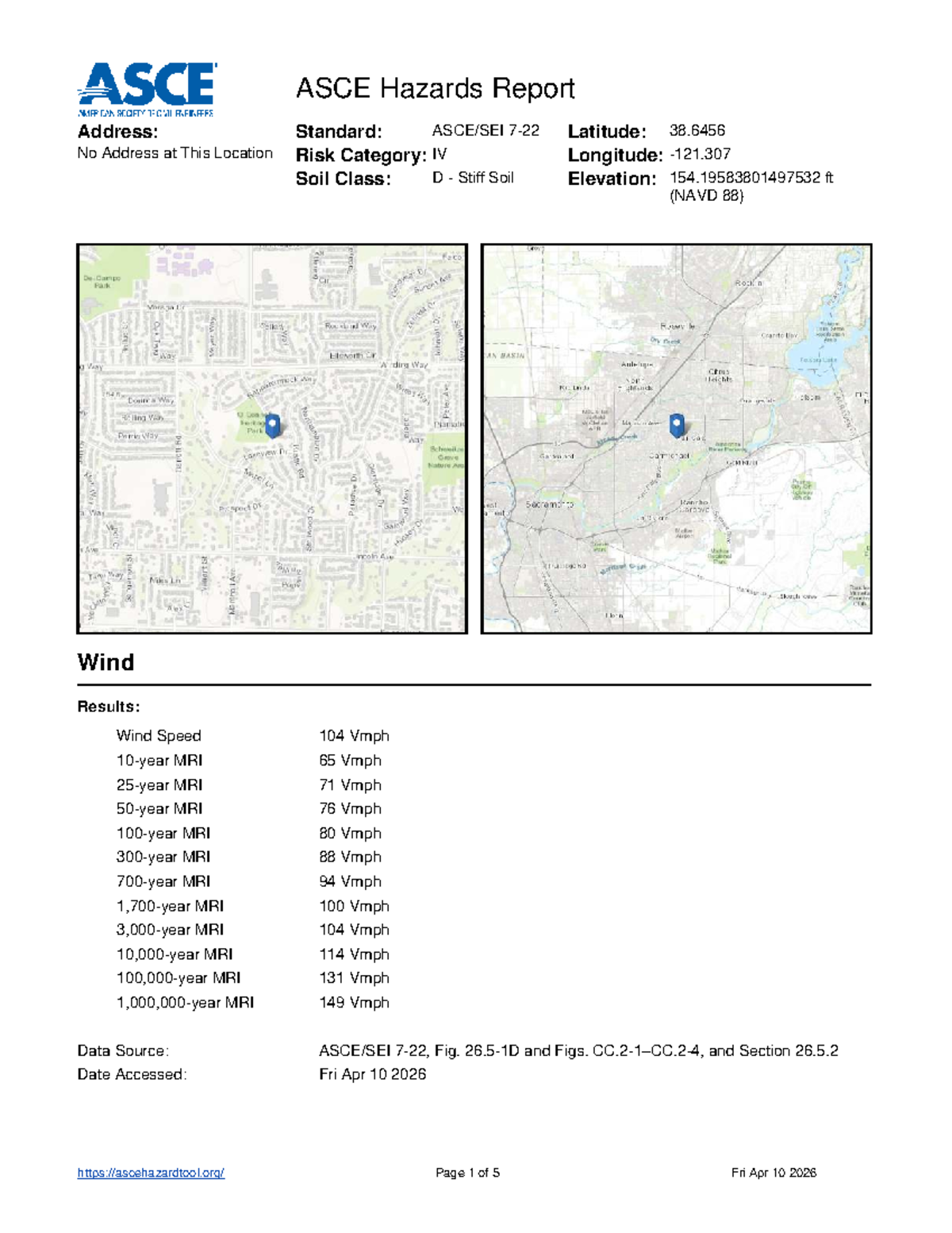 ASCE Hazards Report (92): Wind and Snow Load Analysis - Studocu