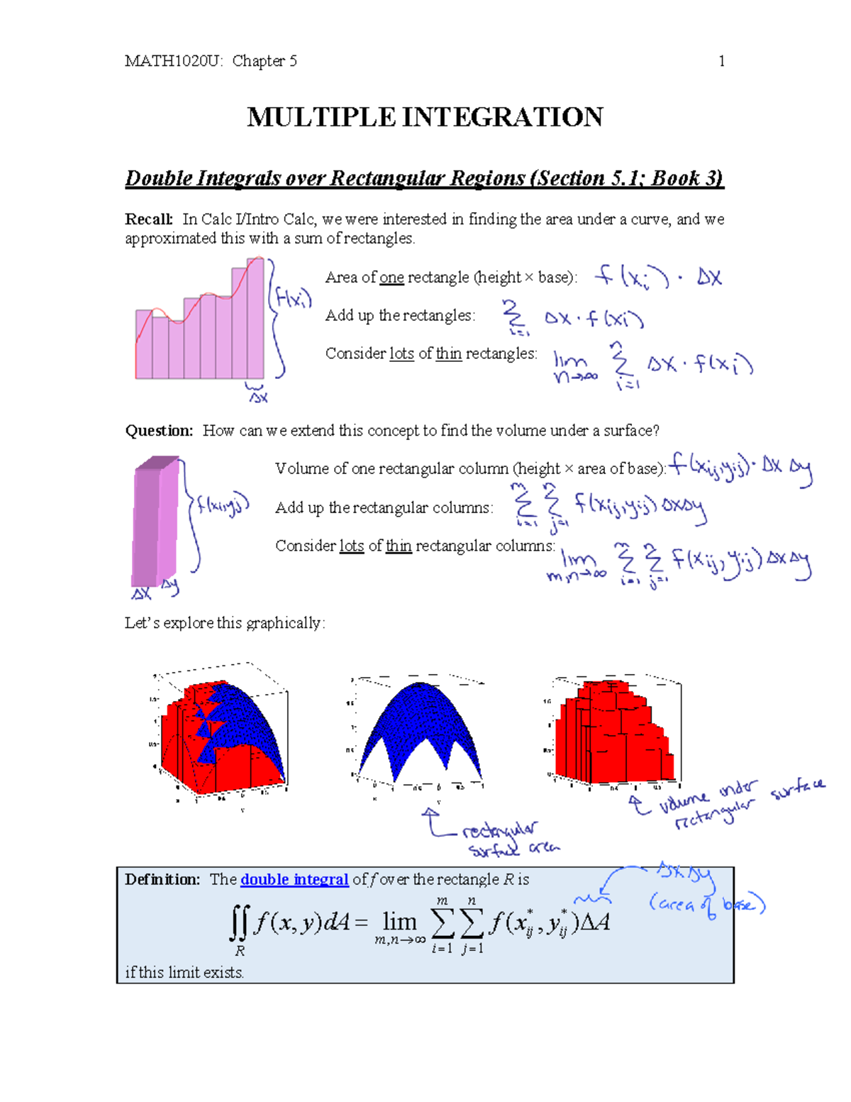 Mod9a multintintro complete paula - MULTIPLE INTEGRATION Double ...