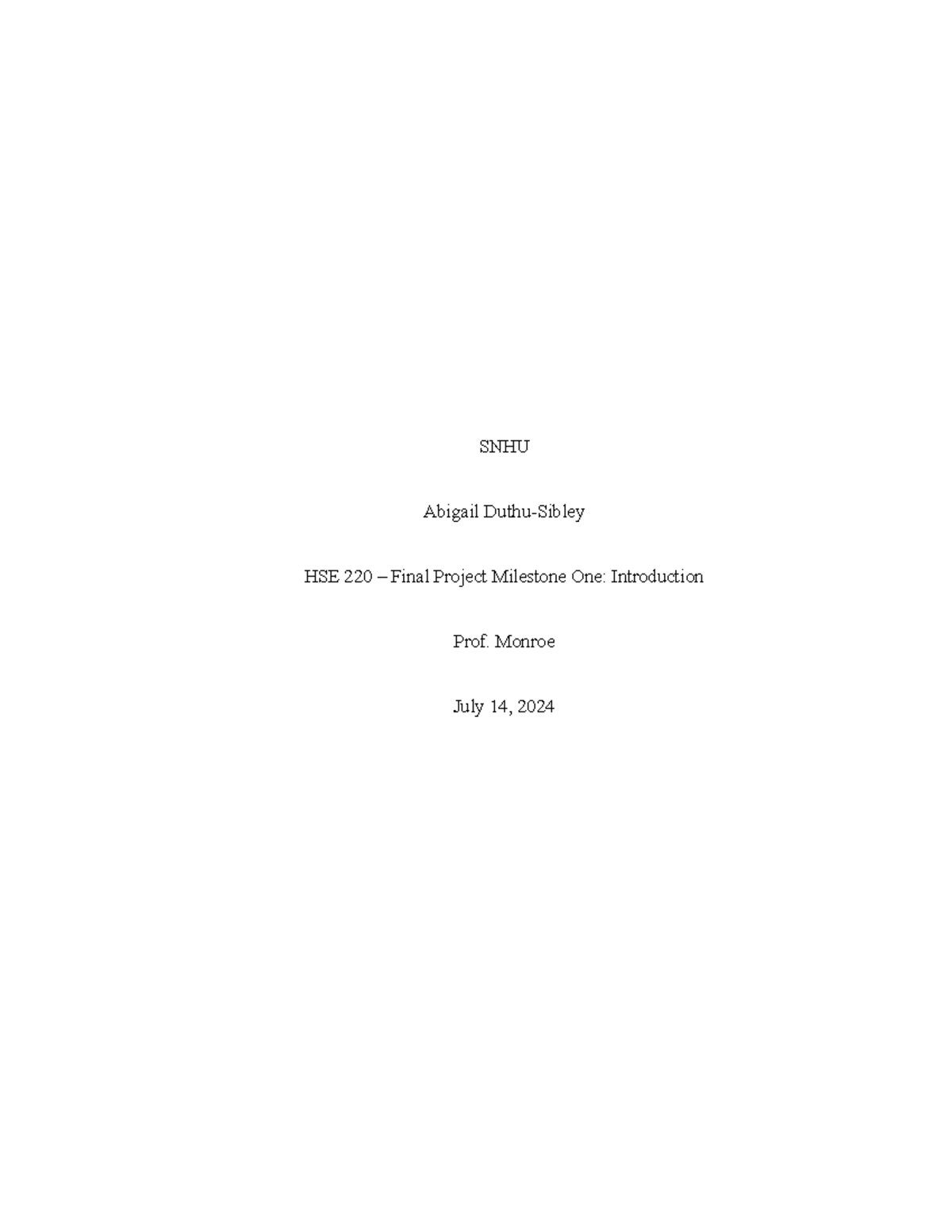 HSE 220 Final Project Milestone 1: Addressing Accessibility Challenges ...