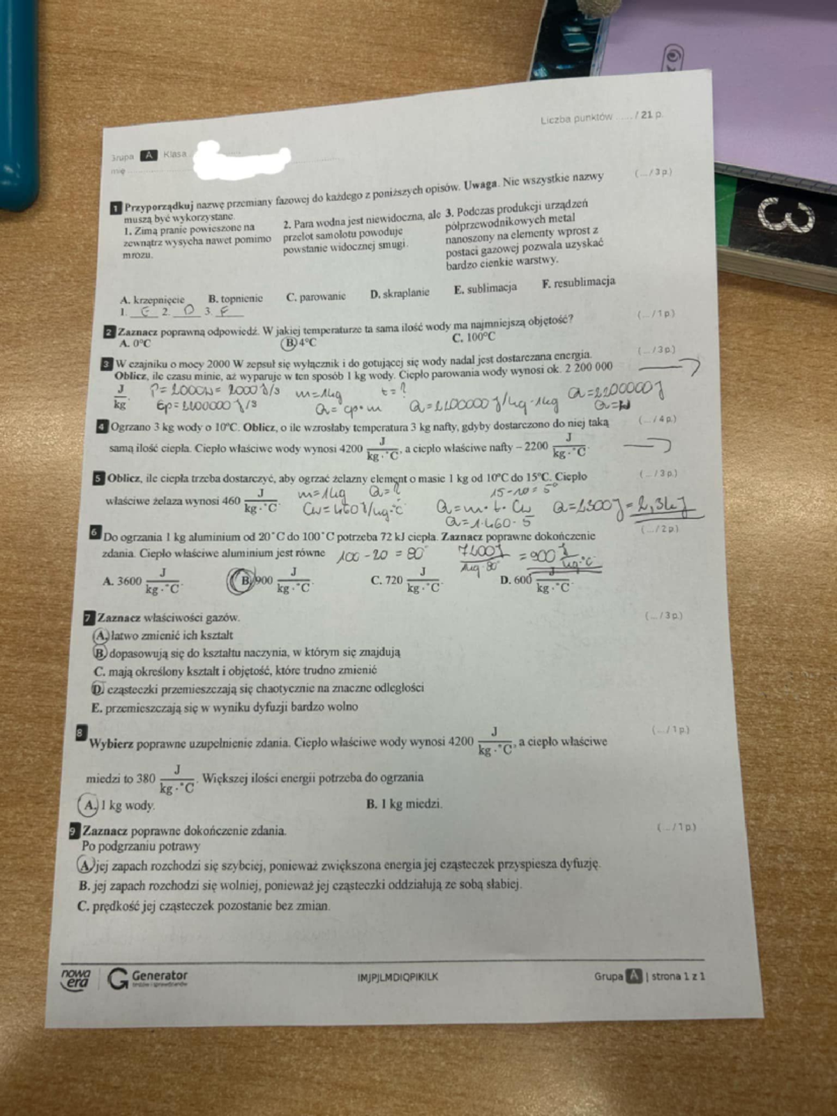 Fizyka Jądrowa Nowa Era Sprawdzian www.studocu.com