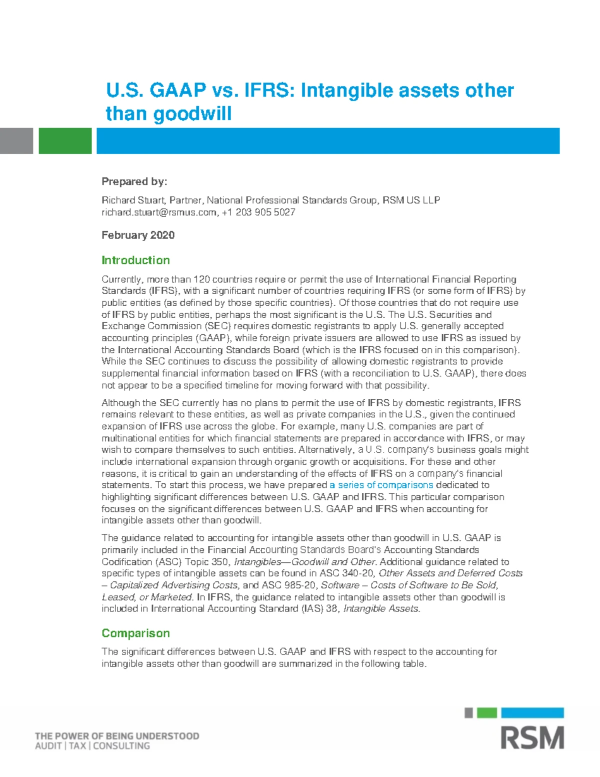 (Jan 2021) IFRS vs US GAAP - Deloitte - A Roadmap to Comparing IFRS ...