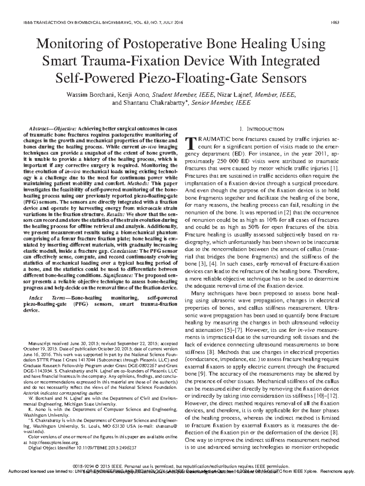 Fracture healing 2 - Very Informated - Monitoring of Postoperative Bone ...