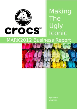 MARK2012 Final Marketing Case Study: Crocs and Gen Z Strategy - Studocu
