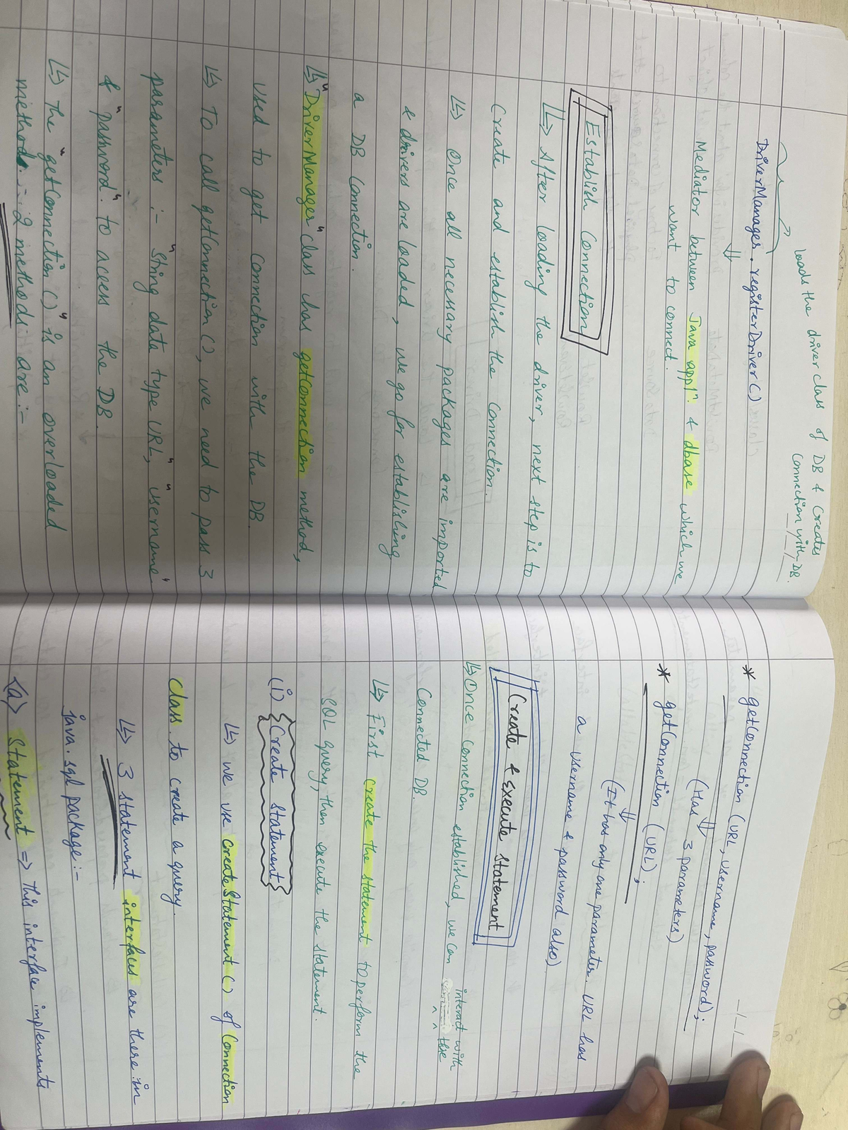 JDBC Connection and Operations: Comprehensive Notes on Java Database ...