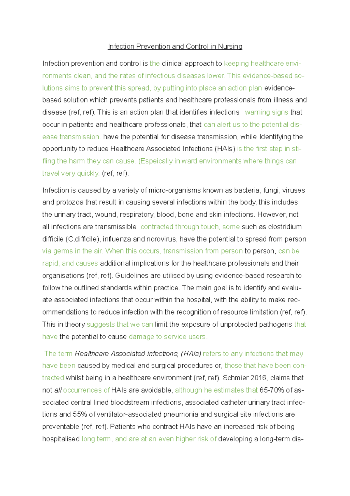 Infection Prevention & Control in Nursing: Evidence-Based Practices and ...