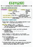 ECON2300 - UQ - Introductory Econometrics - Studocu