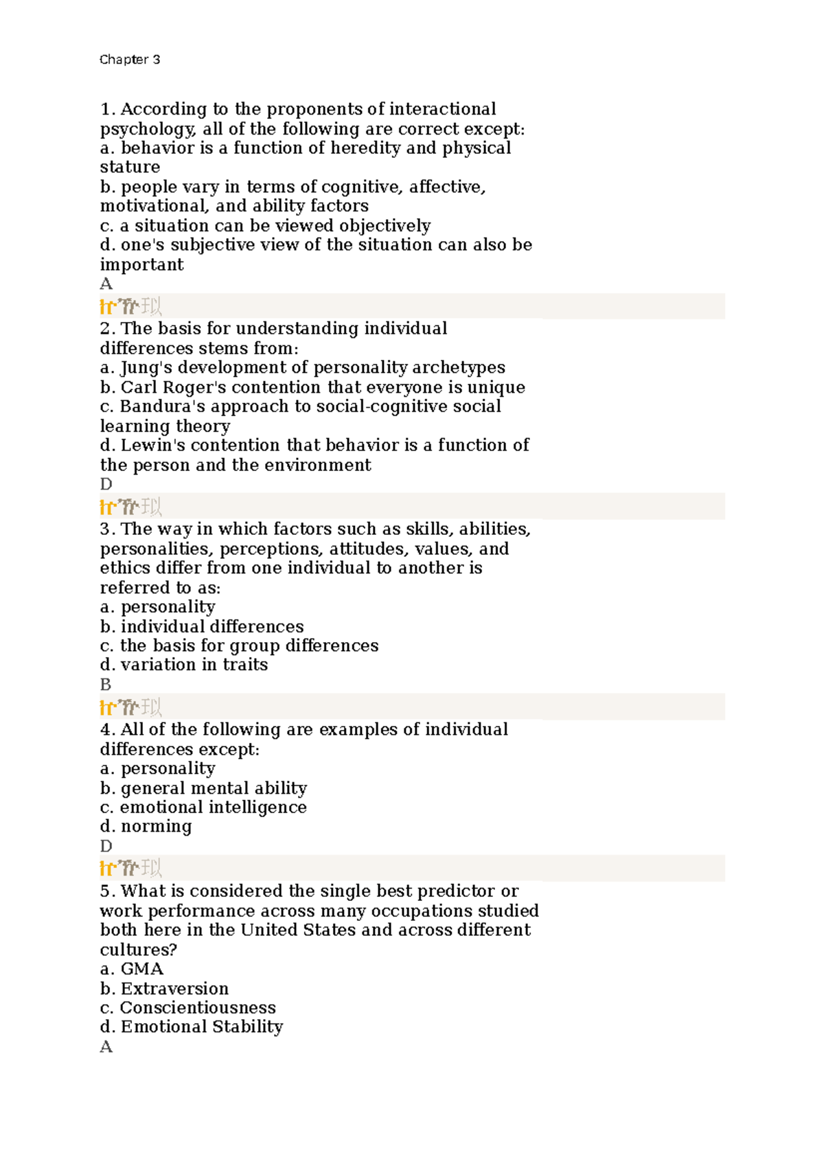 Chapter 3 According to the proponents of interactional - According to ...
