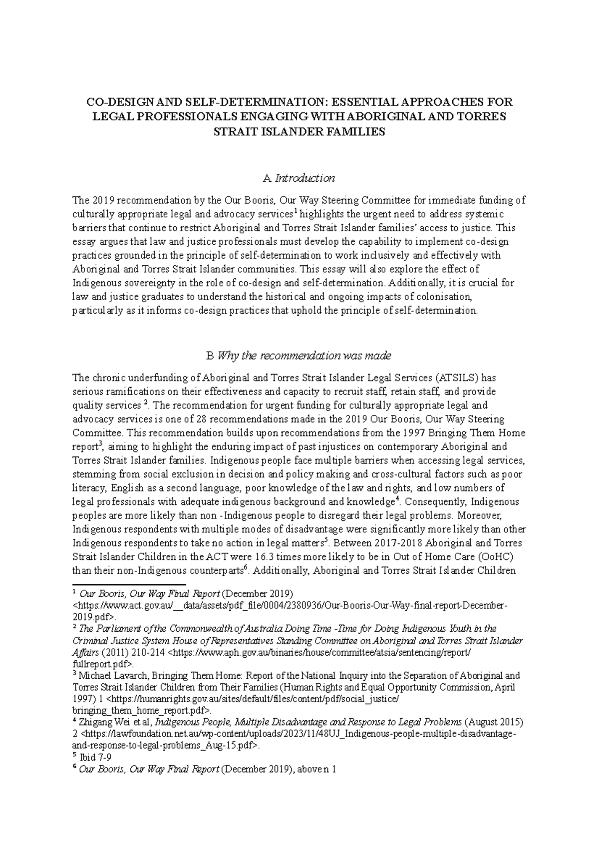 Foundations of Legal Practice: Engaging Aboriginal & Torres Strait ...