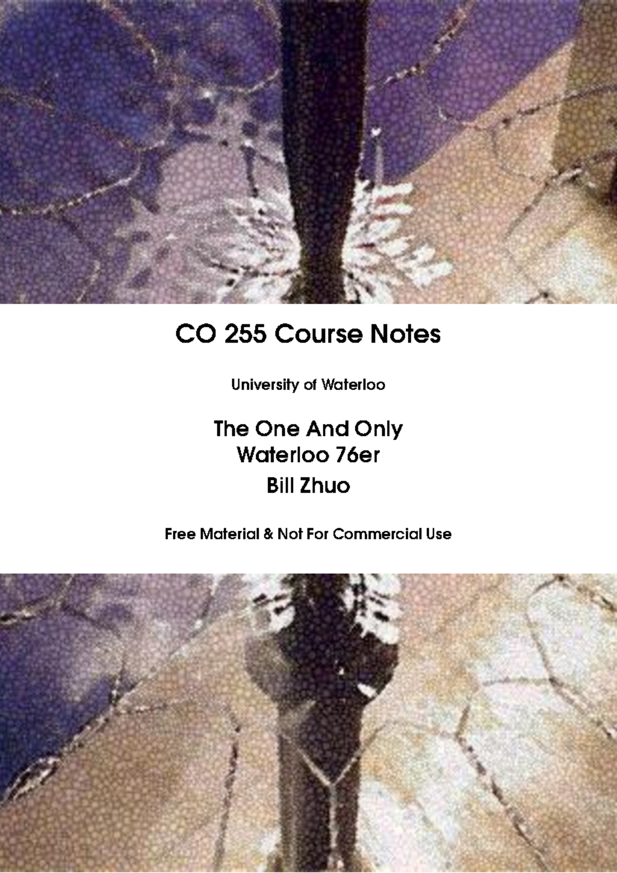 CO255 Lecture Notes: Linear & Convex Optimization Topics - Studocu