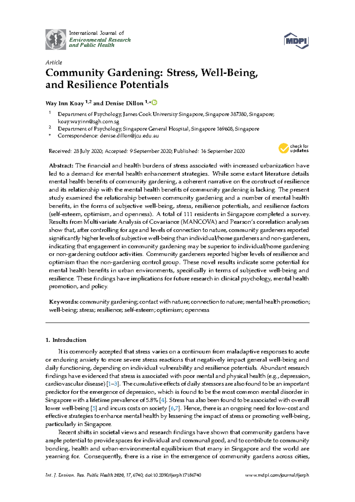 Final Exam Review Notes for Course Code ABC123 - International Journal ...