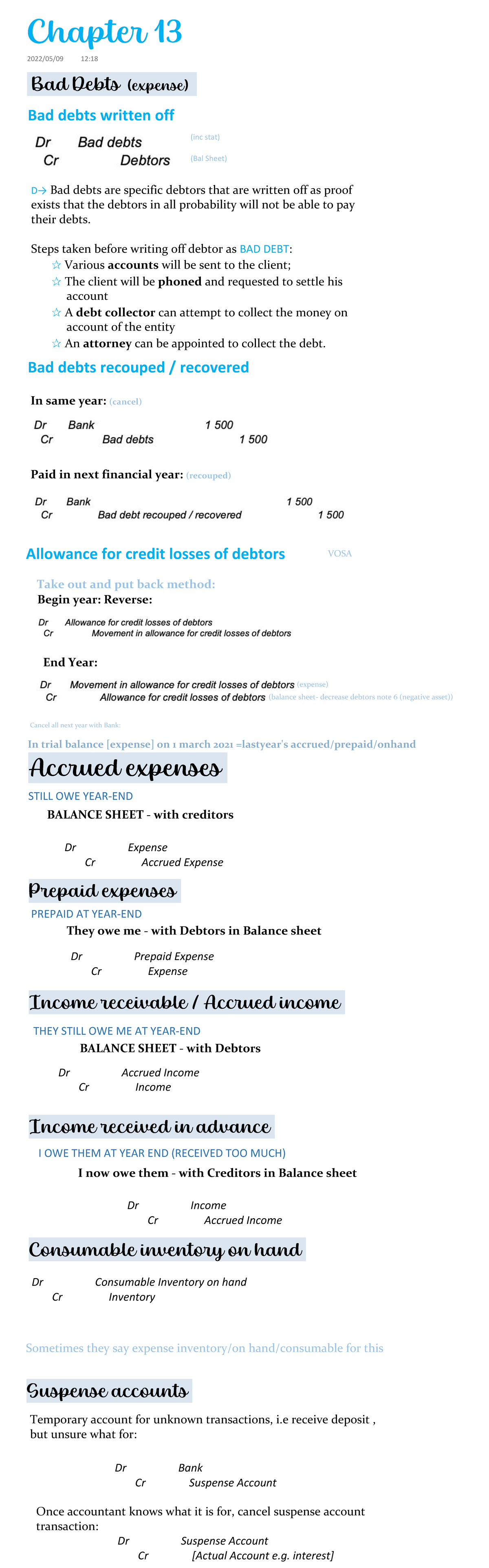 Chapter 13: Understanding Bad Debts and Their Accounting Treatment ...