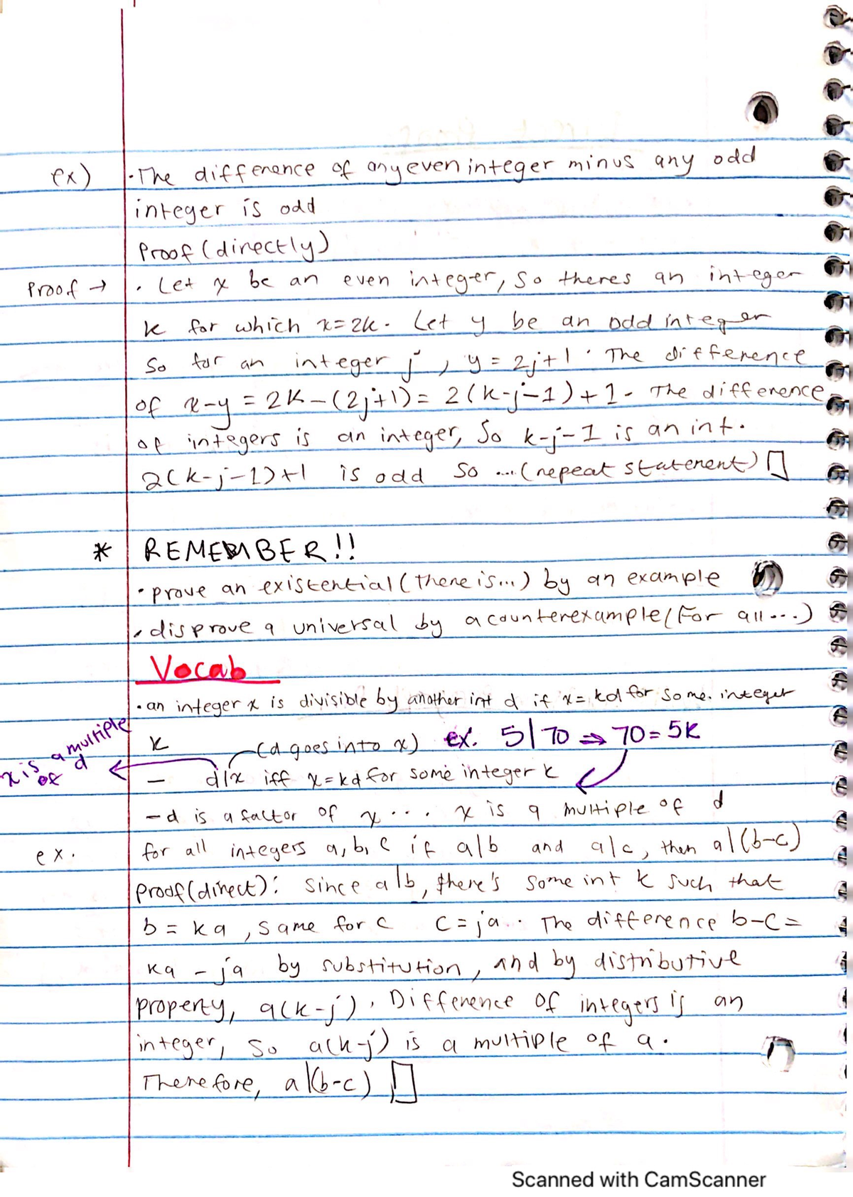 Discrete Math Direct Proof Examples And Explanations Studocu