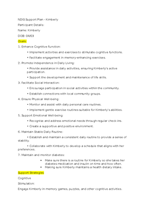 [Solved] Task D Access resources to engage in opportunities to ...