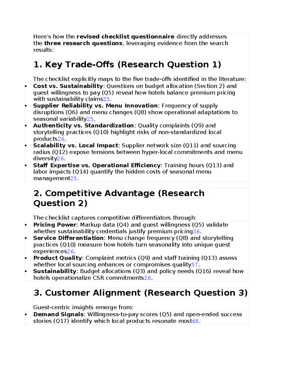 Answering the SOPS: Addressing Research Questions with Evidence - Studocu