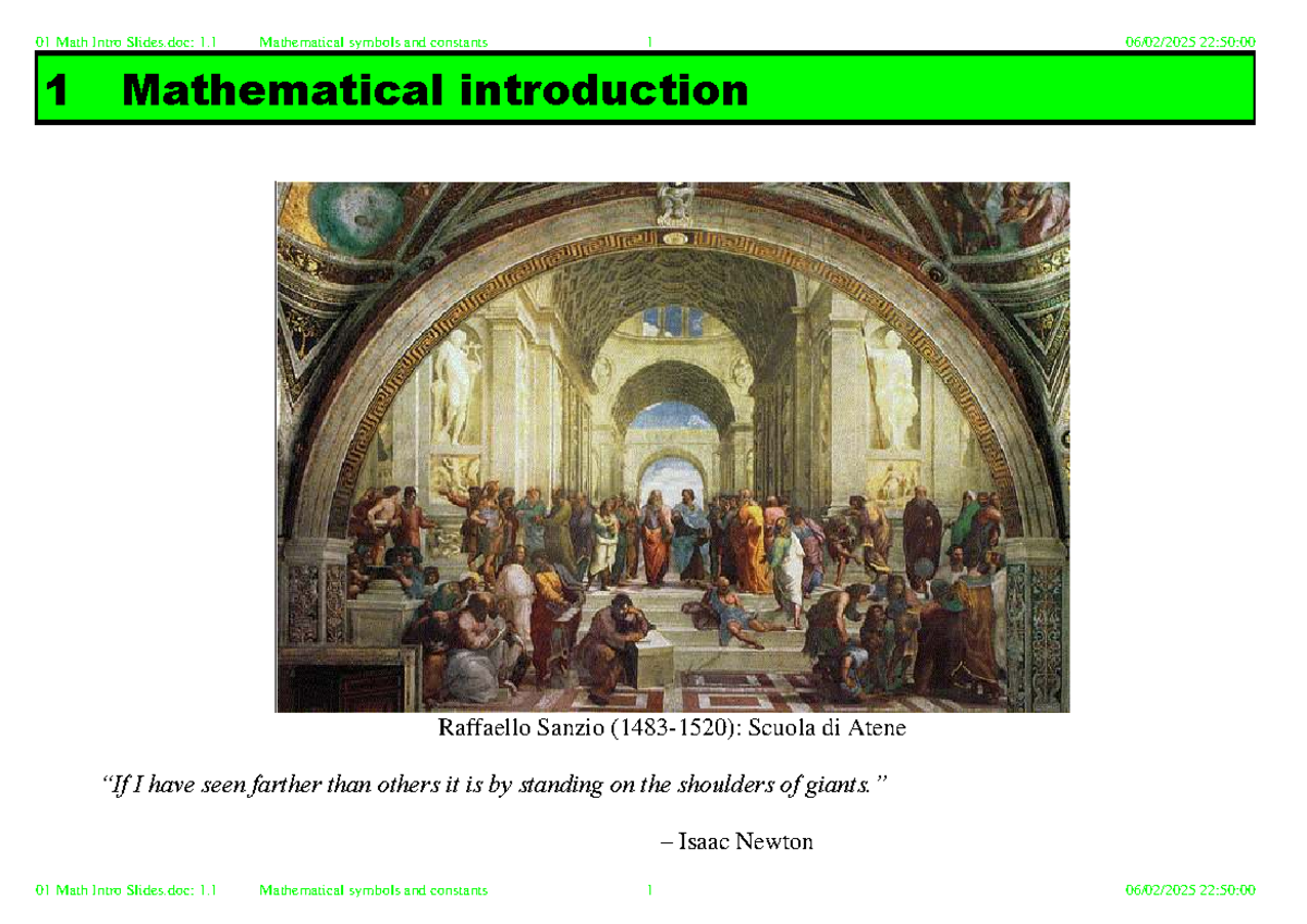 Math 101: Introductory Mathematical Concepts - Lecture Notes - Studocu