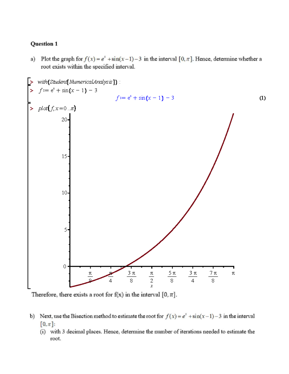 Final Exam Solutions for MAT575: Numerical Analysis Techniques - Studocu